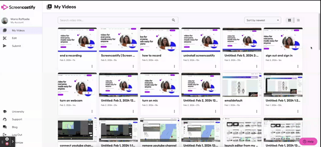 My Library Dashboard.gif